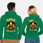 Halloween Pumpkin Space Movie-Unisex-Zip-Up-Sweatshirt-Studio Mootant