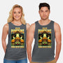 Halloween Pumpkin Space Movie-Unisex-Basic-Tank-Studio Mootant