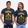 Halloween Pumpkin Space Movie-Unisex-Basic-Tee-Studio Mootant