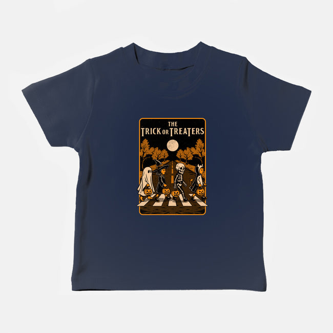 Halloween Album Cover-Baby-Basic-Tee-Studio Mootant