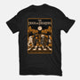 Halloween Album Cover-Womens-Fitted-Tee-Studio Mootant