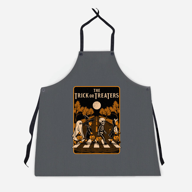 Halloween Album Cover-Unisex-Kitchen-Apron-Studio Mootant