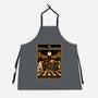 Halloween Album Cover-Unisex-Kitchen-Apron-Studio Mootant