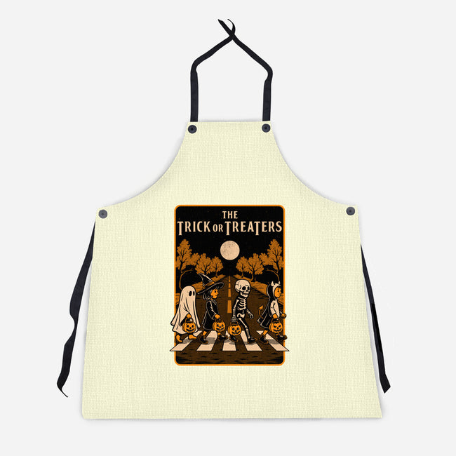 Halloween Album Cover-Unisex-Kitchen-Apron-Studio Mootant