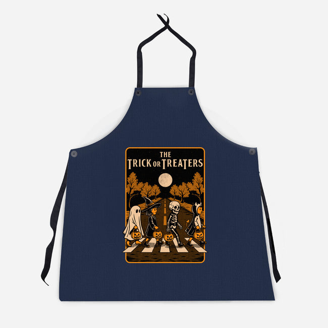 Halloween Album Cover-Unisex-Kitchen-Apron-Studio Mootant