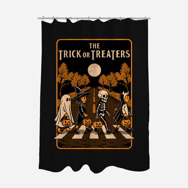 Halloween Album Cover-None-Polyester-Shower Curtain-Studio Mootant