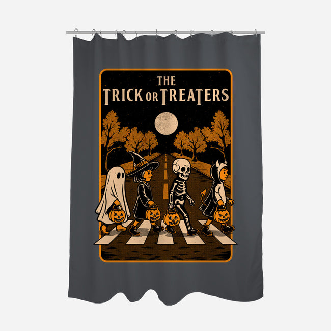 Halloween Album Cover-None-Polyester-Shower Curtain-Studio Mootant