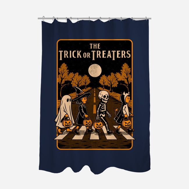 Halloween Album Cover-None-Polyester-Shower Curtain-Studio Mootant