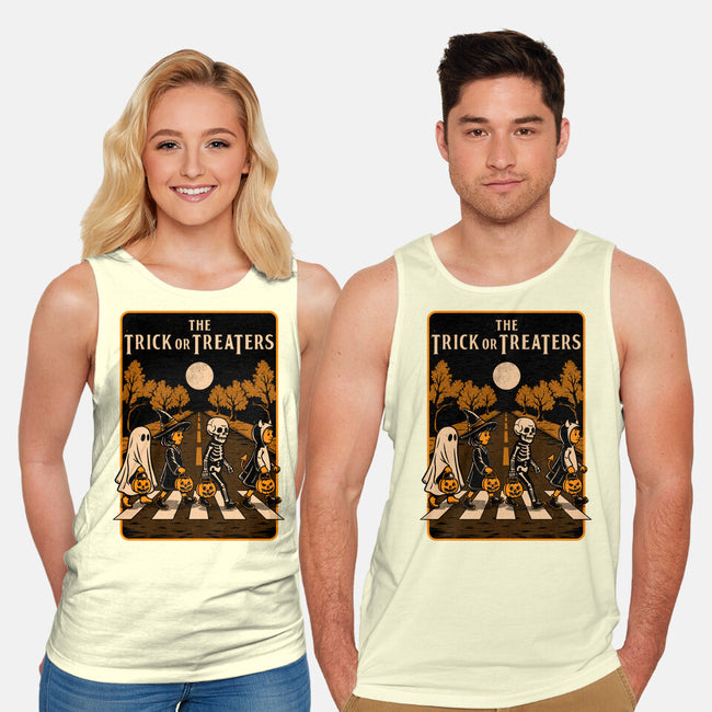 Halloween Album Cover-Unisex-Basic-Tank-Studio Mootant