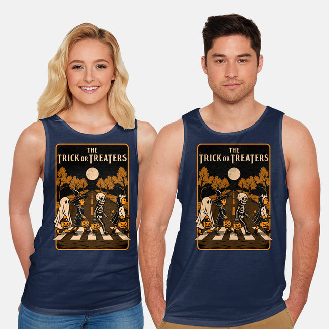 Halloween Album Cover-Unisex-Basic-Tank-Studio Mootant