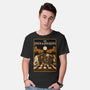 Halloween Album Cover-Mens-Basic-Tee-Studio Mootant