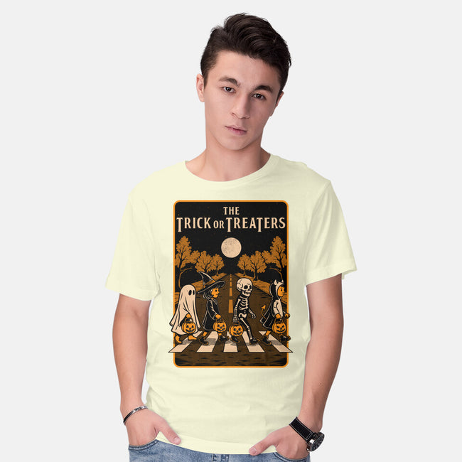 Halloween Album Cover-Mens-Basic-Tee-Studio Mootant