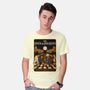 Halloween Album Cover-Mens-Basic-Tee-Studio Mootant
