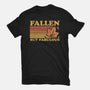 Fallen Autumn Leaves-Womens-Fitted-Tee-Studio Mootant