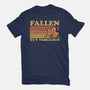 Fallen Autumn Leaves-Womens-Fitted-Tee-Studio Mootant