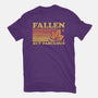 Fallen Autumn Leaves-Mens-Basic-Tee-Studio Mootant