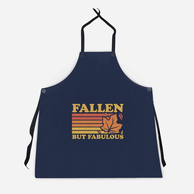 Fallen Autumn Leaves-Unisex-Kitchen-Apron-Studio Mootant