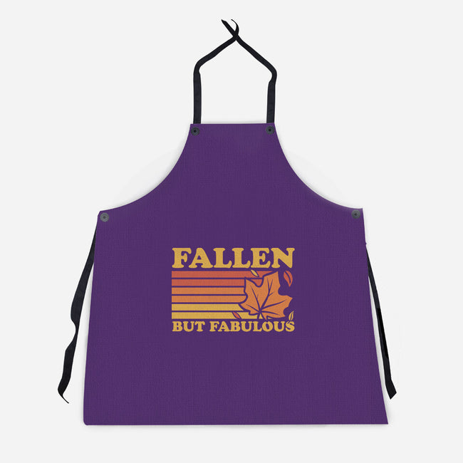 Fallen Autumn Leaves-Unisex-Kitchen-Apron-Studio Mootant