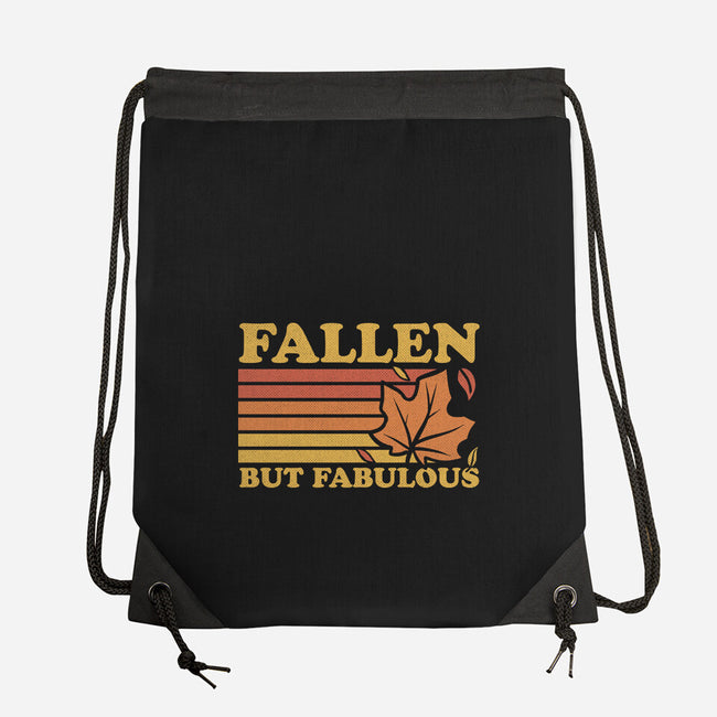 Fallen Autumn Leaves-None-Drawstring-Bag-Studio Mootant