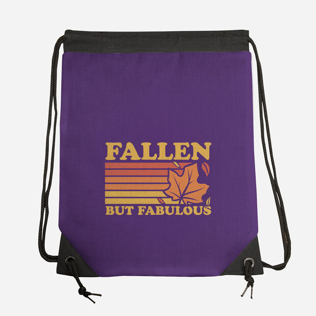 Fallen Autumn Leaves-None-Drawstring-Bag-Studio Mootant