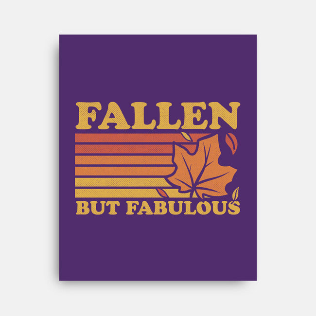 Fallen Autumn Leaves-None-Stretched-Canvas-Studio Mootant
