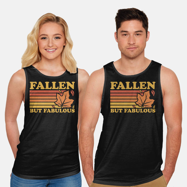 Fallen Autumn Leaves-Unisex-Basic-Tank-Studio Mootant