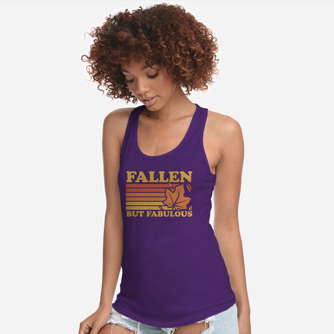 Fallen Autumn Leaves-Womens-Racerback-Tank-Studio Mootant