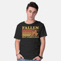 Fallen Autumn Leaves-Mens-Basic-Tee-Studio Mootant