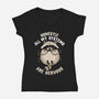 All Systems Are Nervous-Womens-V-Neck-Tee-GoshWow