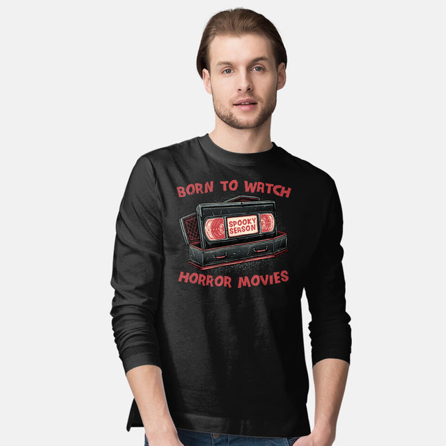 Spooky Season-Mens-Long Sleeved-Tee-glitchygorilla