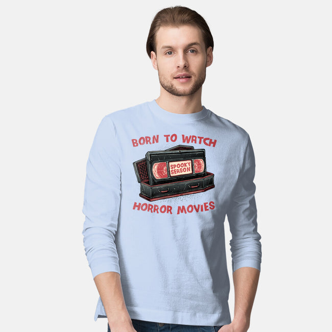 Spooky Season-Mens-Long Sleeved-Tee-glitchygorilla