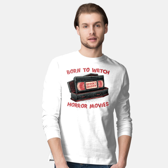 Spooky Season-Mens-Long Sleeved-Tee-glitchygorilla