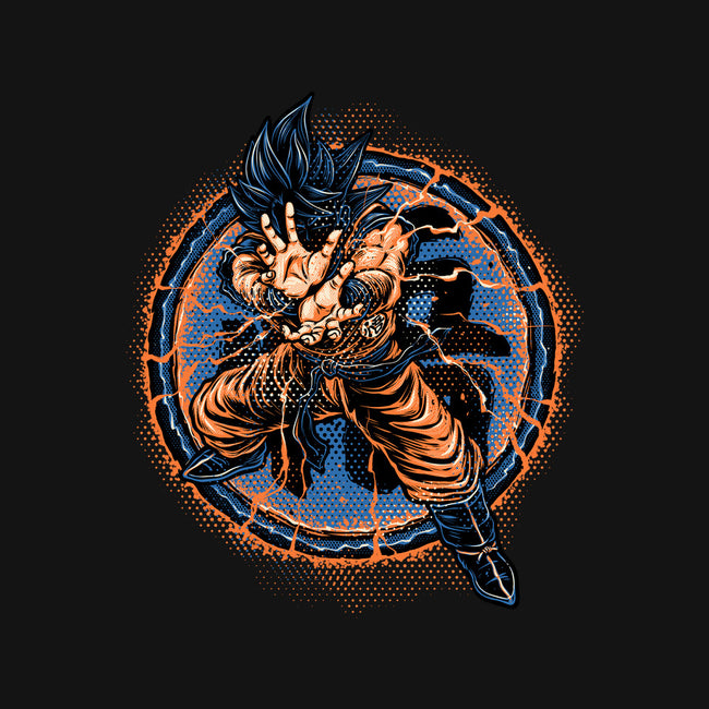 Rage Of The Saiyan-Mens-Heavyweight-Tee-glitchygorilla