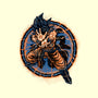 Rage Of The Saiyan-None-Polyester-Shower Curtain-glitchygorilla