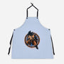 Rage Of The Saiyan-Unisex-Kitchen-Apron-glitchygorilla