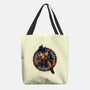 Rage Of The Saiyan-None-Basic Tote-Bag-glitchygorilla