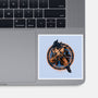 Rage Of The Saiyan-None-Glossy-Sticker-glitchygorilla