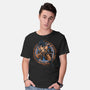 Rage Of The Saiyan-Mens-Basic-Tee-glitchygorilla