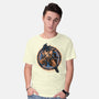 Rage Of The Saiyan-Mens-Basic-Tee-glitchygorilla