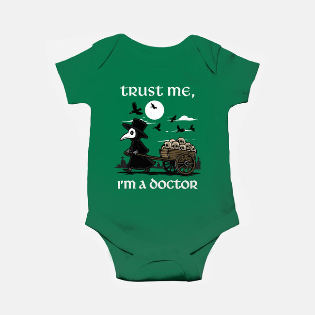 Trust Me I'm A Doctor-Baby-Basic-Onesie-GoshWow
