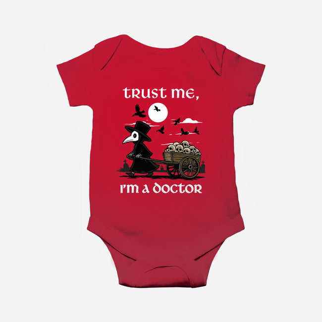 Trust Me I'm A Doctor-Baby-Basic-Onesie-GoshWow