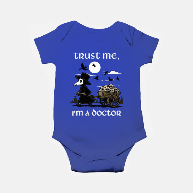 Trust Me I'm A Doctor-Baby-Basic-Onesie-GoshWow