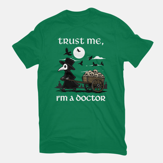 Trust Me I'm A Doctor-Womens-Fitted-Tee-GoshWow