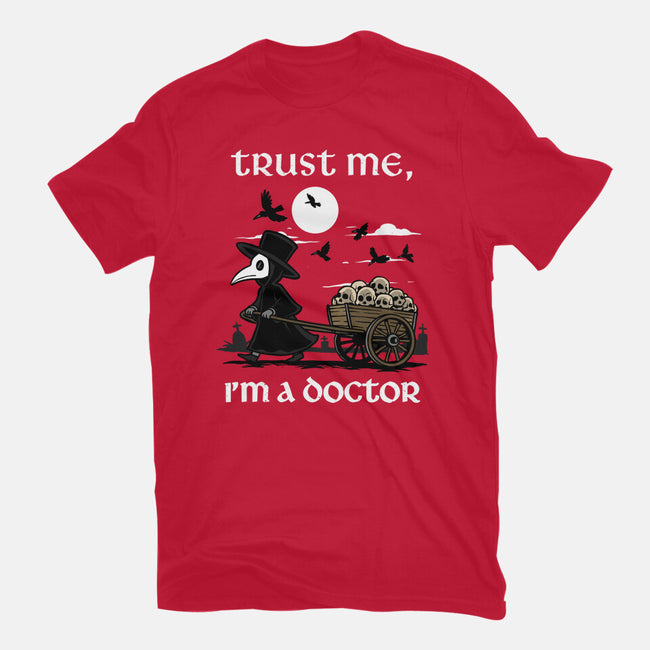 Trust Me I'm A Doctor-Womens-Fitted-Tee-GoshWow