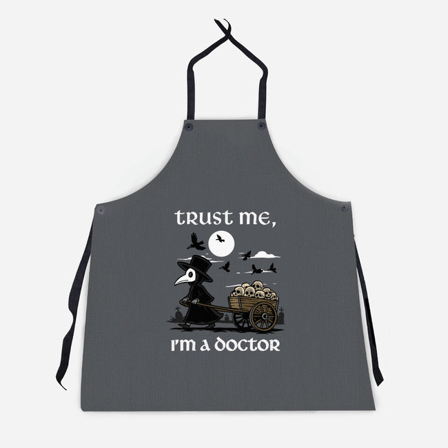 Trust Me I'm A Doctor-Unisex-Kitchen-Apron-GoshWow