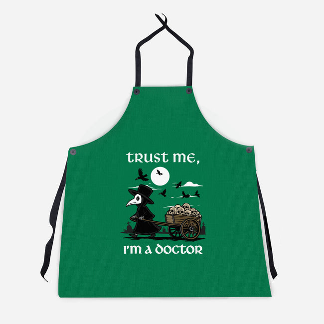 Trust Me I'm A Doctor-Unisex-Kitchen-Apron-GoshWow