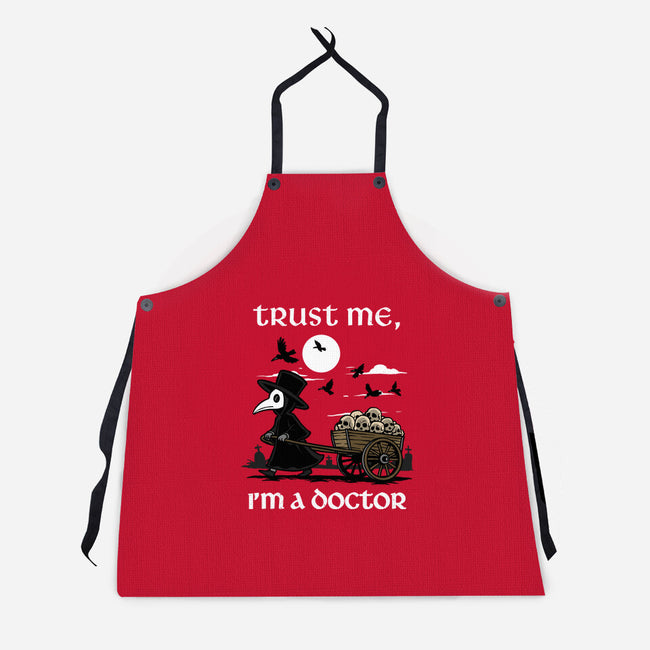Trust Me I'm A Doctor-Unisex-Kitchen-Apron-GoshWow