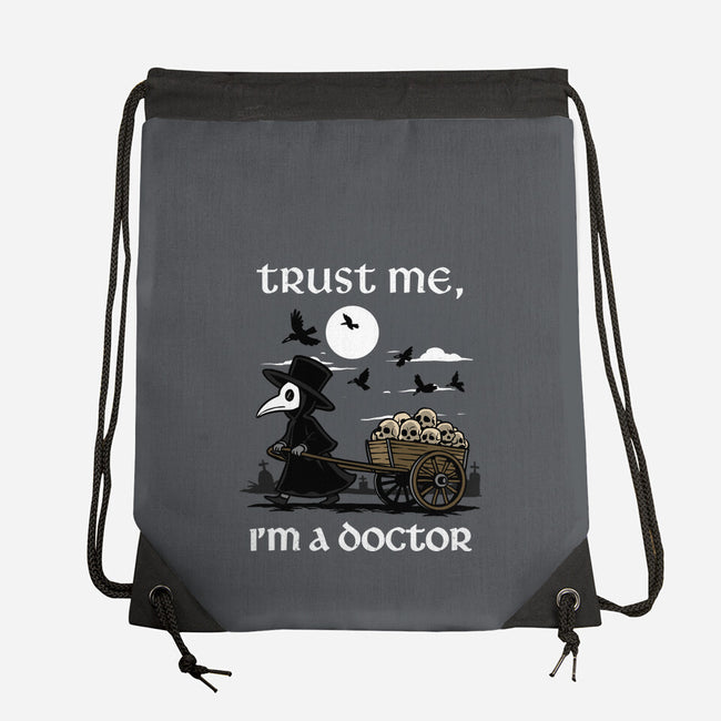 Trust Me I'm A Doctor-None-Drawstring-Bag-GoshWow