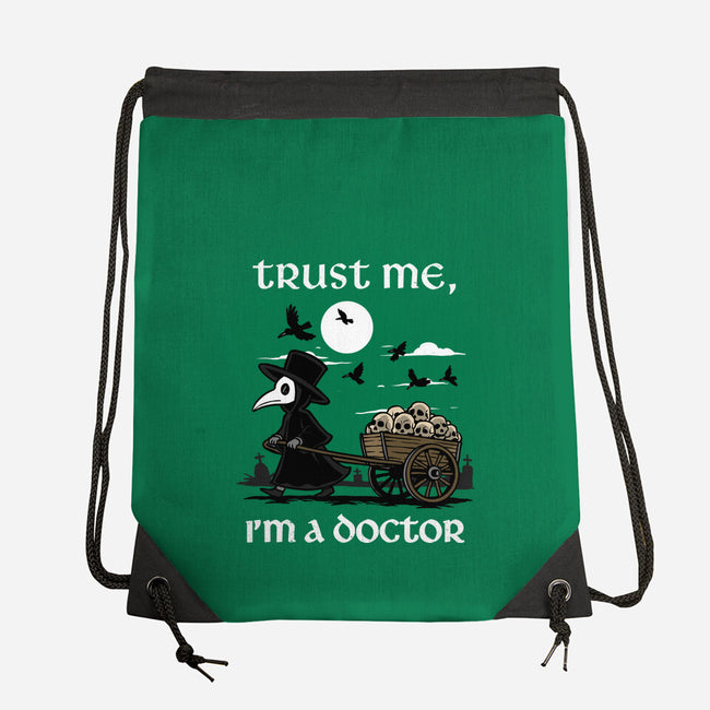 Trust Me I'm A Doctor-None-Drawstring-Bag-GoshWow