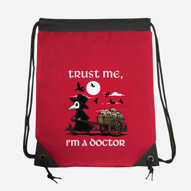 Trust Me I'm A Doctor-None-Drawstring-Bag-GoshWow
